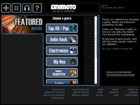Captura de pantalla de la Web